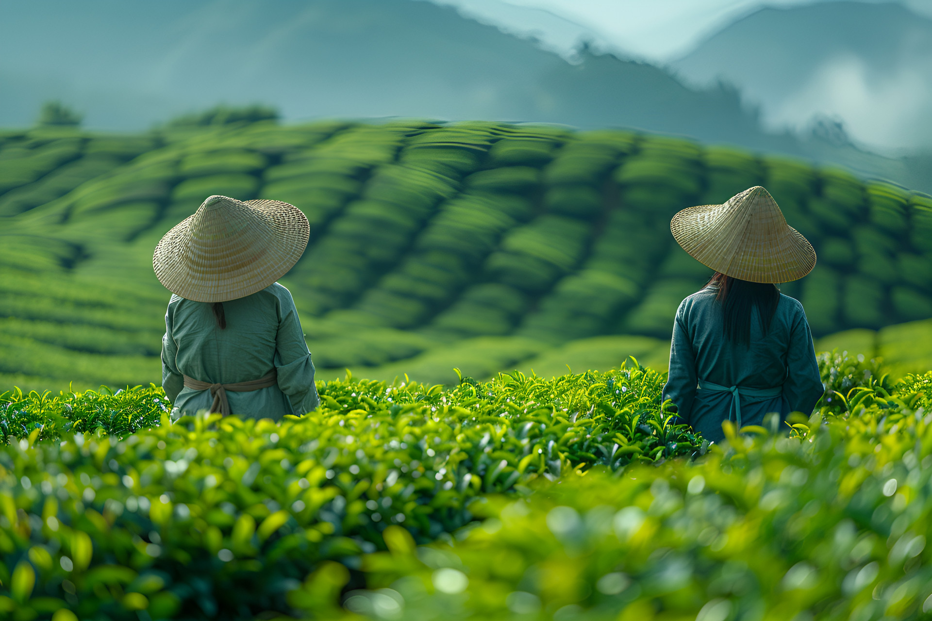 摄图网_601248179_茶园里的茶农摘取茶叶(非企业商用).jpg